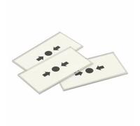 KAC Call Point Break Glass Fire Alarm Replacement Glass - Pack Of Five