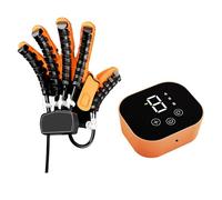 KACBFEE Rehabilitation Gloves,Adjustable Electric Hand Training Gloves Finger Mobility Exercise Device With Multiple Levels For Daily Hand Function Practice Left Or Right Hand Left S