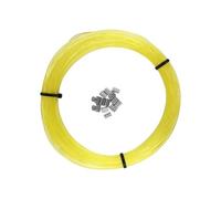 KACCDE 1.6mm Marine-Grade Nylon Line 130kg Strength + Crimping Tool for Saltwater Grouper Squid Fishing Marine Grade Fishing Line