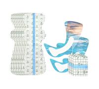 KACCDE 1 Set Waterproof Nonslip Swim Suit Stickers Clear Nonwoven Invisible Fixed Patches Suitable for Pool Beach or Room Denial Remainder