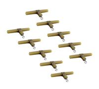 KACCDE 10Pcs Helicopter Rod Compatible T Rigs Systems Shock Proof Nylon Materials Rigged for Large Fish in Current Water Antitangle Fishing Rigs