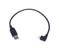 KACCDE 11.81inch USB 2.0 to USB 5Pin Right Angled Power Charging Cable