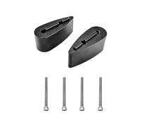 KACCDE 2lots Carbon Cycling Handlebars Risers Spacing Comfortable Postures Enhancers for Efficient Cycling Postures Road Bike Handlebars Risers