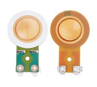 KACCDE 2Pcs 24.5mm 25.5mm Drive Head Tweeter Voice Coil Loudspeaker Replacement Membrane for Loudspeaker Repair Horn Treble Film