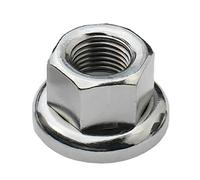 KACCDE 2PCS Steel Bike Wheel Track Nut Sizes Metric9 / Metric10 / 3/8-26tpi for Dead-flying Front/rear Hubs Part Hub Truck Truck Wheel