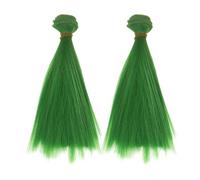 KACCDE 2Pcs Synthetic Fiber Fly Tying Materials Jigs Lure Making Streamers Fly Tying Materials for Various Fishing Techniques for Saltwater Streamers