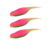 KACCDE 3lots Floating Pencil Fishing Lures Swimbait Thread Light Floating Soft Baits Wild Fishing Lures Oceans Tackle Flexible Soft