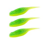 KACCDE 3lots Floating Pencil Fishing Lures Swimbait Thread Light Floating Soft Baits Wild Fishing Lures Oceans Tackle Flexible Soft