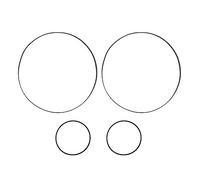 KACCDE 4 Pack Cassette Decks Drive Belt Replace Rubber Belt Repair for TC-WR80ES TC-WR87ES Repair Kit