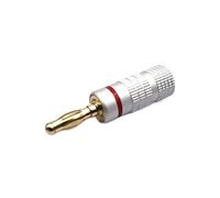 KACCDE 4mm Loudspeaker Banana Plugs Video Receiver For Secure Cable Connection And Optimaled Sound Performances