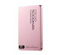 KACCDE 5000mAh Metal Portable Chargers with, A | Portable Metal Chargers with Charging Technology and Stable Hold for Everyday Use on the Go