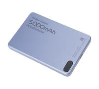 KACCDE 5000mAh Metal Portable Chargers with, Blue | Portable Metal Chargers with Charging Technology and Stable Hold for Everyday Use on the Go