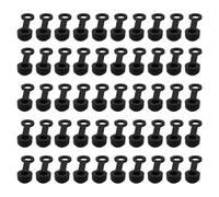 KACCDE 50Pcs Bicycles Hydraulic Brake Bleed Nipple Caps Caliper Covers Soft Screw Caps Caliper Covers