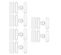 KACCDE 6pack High Strength Weatherproofed Rings Quickly Release Horse Blanket Fasteners for Horse Tacks Accessories Quickly Release Blanket Fasteners