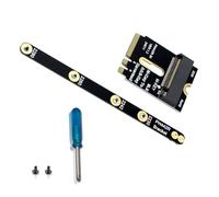 KACCDE A+E To M NVMe Adapter PCIE4.0 E/A+E To NVME Adapter PCIE For 2230 2242 2260 Laptop Desktop Expansion Card