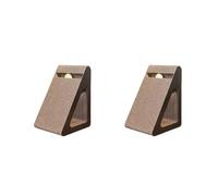 KACCDE Cats Scratcher Triangle Cardboard Toy with Rotating Ball for Stress Reduce and Interaction Playtimes Cardboard Scratcher Cats