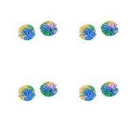 KACCDE Cats Toy 2 Inches Colorful Balls Lightweight EVA Soft Kitten Indoor Interactive Playing Quiet Teaser Interactive for Indoor Balls with Soft
