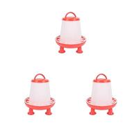 KACCDE Chick Watering Set for Poultry Stable Leg Waterer Kits for Farm Coops Waterer Set for Ducks Chicken Watering Supplies