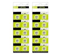 KACCDE Compact 1.5V AG5 Button Cells Easy Install Travel Use Low Power Devices Stable Potential Battery