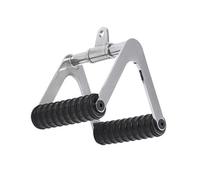 KACCDE D Handle Gym Handle Grip, Cable Machine Attachments, Cable Machine Strength Training Pull Down Rod for Weight Workout Straight Press Down Rod