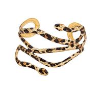 KACCDE Distinctive Animal Print Snake Formed Metal Wristband Adjustable Wrist Cuff Party Wear Accessory For Stylish Outfits