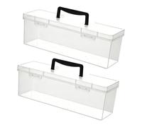 KACCDE Duty Clear Card Keeper Container with Handle Holds Over 100 Cards Great for Collectors and Gamers TCG Card Storage