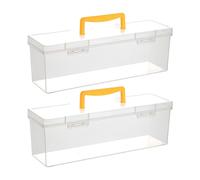KACCDE Duty Clear Card Keeper Container with Handle Holds Over 100 Cards Great for Collectors and Gamers TCG Card Storage