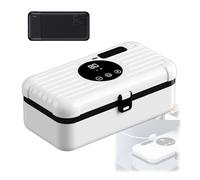 KACCDE Energy Efficient Tiny Fridge for Food and Drink Conservation Highlighting USB Rechargeable Double Manner Telecommute Use Fridge