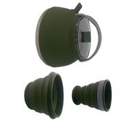 KACCDE Foldable Coffee Maker for Outdoor Use Fast Boiling Silicone Build Excellent for Explorers Thin Coffee Press