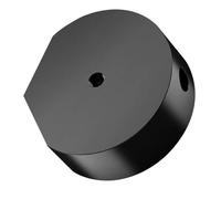 KACCDE For Satellite 1/4 Screw Round Mount Adapter Aluminum Tripod 1/4 Screw Adapter Bracket Pipe 1/4 Screw Adapter
