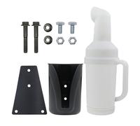 KACCDE Golf Cart Bottle with Curved Neck Rain Resistant Design Mounting Set Included Quick Setup Simple Installation Golf Cart Sand Bottle