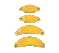 KACCDE High Performances Aluminum Brake Caliper Protector Secure Mounting Systems Simple Installation For Vehicle Strong Aluminum Brake Caliper Shield