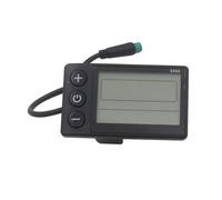 KACCDE High Resolution LCD Display Scooters Dashboards Real Time Speed Battery Mileages for Enhancing Light Weight Waterproof Bike Meter