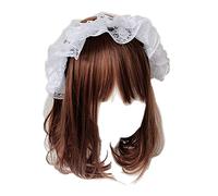KACCDE Lace Headbands For Women Multilayer Lace Headband Novelty Headwear Lady's Headwear Maid Cosplay Party Props