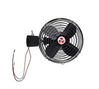KACCDE Low Noise 8 Inch 12V 24V Heavy Duty Metal Cooling Fan Quiet Operations For Trucks Buses Vehicle Ventilation Systems Heavy Duty Stainless Steel Car Fan