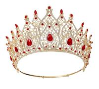 KACCDE Luxurious Crowns Hair Hoop Heavy Duty Birthday Party Elegant Pageant Water Drop Crystal Girl Wedding Costume Headwear