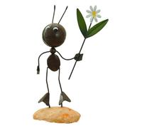 KACCDE Metal Ants Figure Artwork Weather Resistant Suitable For Modern Garden Bed Edging Fern Garden Landscape Design Metal Ants Yard Art Sculptures