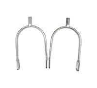 KACCDE Metal Equestrian Spur Pair with Crystal Side Detail, Decorative Riding Accessory for Horseback Training Spur Pair Horseback Riding Accessory Crystal Equestrian Gear Decorative Metal Training