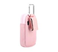 KACCDE MP3 MP4 Players Storage Bag Protective Cover with Carabiner Portable Music Player Carry Holder Pouch Organiser Case Mountaineering Buckle