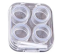 KACCDE Multiuse Lenses Storage Box with Tweezers and Suction Wearing Stick for Home Office Travel Lens Storage Box