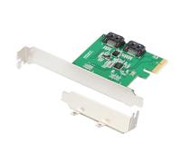 KACCDE PCIExpress 2 Port Controller Card With ASM1061R Chipset RAID1/RAID0/SPAN