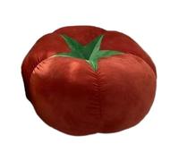 KACCDE Plushes Tomato Shape Decorative Pillow With High Densities Pad For Living Room Decoration Creative Plushes Seat Cushion Decoration