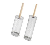 KACCDE Professional Outdoor Grilling Basket Stainless Steel, Removable Handle, Dishwasher Safe Stainless Steel Grilling Basket
