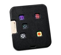 KACCDE Random Number Card Press Button Table Game Accessory, Compact ABS Play Tool for Travel and Family Game Night Use Stress Relief Die Toy