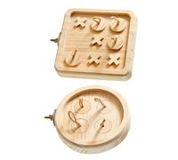 KACCDE Small Animal Chew Toy For Bird Parrots Chewing Toy Wood Blocks Chew Toy For Chewing Teeth Grinding Supplies