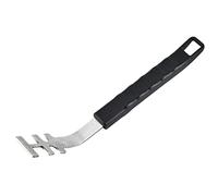 KACCDE Stainless Steel Anti-Scald Oven Net Pull Hand Barbecue Utensil Barbecue Grill Lifter Cooking Grate Stainless Steel BBQ Grate