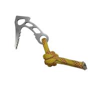 KACCDE Stainless Steel Climbing Carabiner Hook Rock Climbing Carabiner Hooks Anchors Hook for Mountaineering & Stability Security