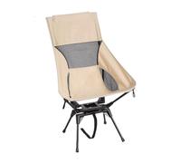 KACCDE Strong Turn Camp Chair with Thick Padded Seat 360 Rotation Pliable Plan for Outdoor Tasks Excursions Fishing Excursions Strong Bending Camp Chair University Fabric