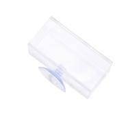 KACCDE Suction Cup Clear Bettas Fish Tunnels Fish Hiding Tube Safe Resting Place For FIshtanks Aquariums Landscaping Decoration