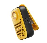 KACCDE Water Resistant Wearable Clip-On Speakers With Clip Clean Sound Built-in Mic Bluetooth-compatible Speakers Bluetooth-compatible With LED Light For Outdoor Work